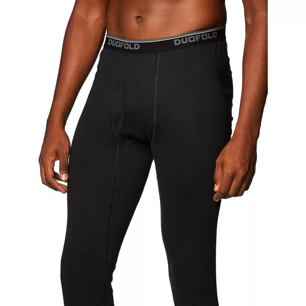 imageDuofold Mens Mid Weight Wicking Thermal PantBlack