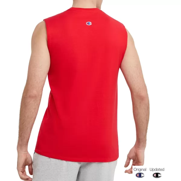 imageChampion Mens Big and Tall Sleeveless Tank Top ShirtsScarlet Script