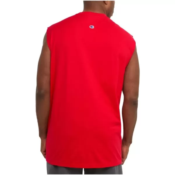 imageChampion Mens Big and Tall Sleeveless Tank Top ShirtsScarlet Script