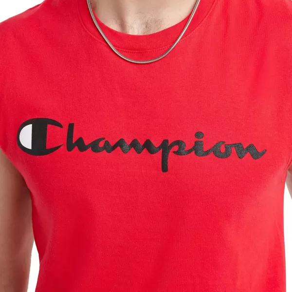 imageChampion Mens Big and Tall Sleeveless Tank Top ShirtsScarlet Script