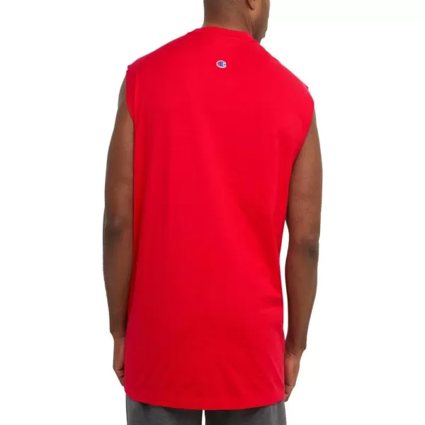 imageChampion Mens Big and Tall Sleeveless Tank Top ShirtsWhite Script