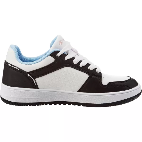 imageChampion Mens Rally Pro SneakerBianco Nero Azzurro Rosa Ww018