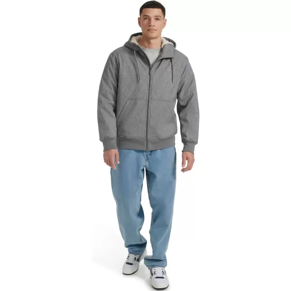 imageChampion Mens Sherpa Lined HoodieHeather Grey