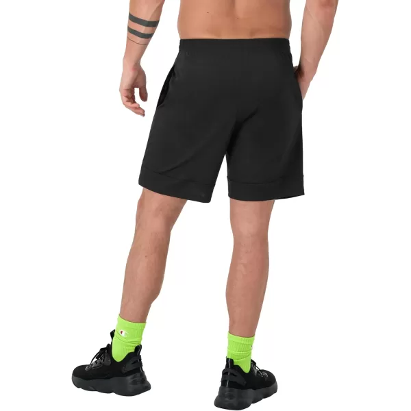 imageChampion Mens Sport Shorts Moisture Wicking Athletic Shorts Gym Shorts Reg Or Big ampamp TallBlack Reflective C