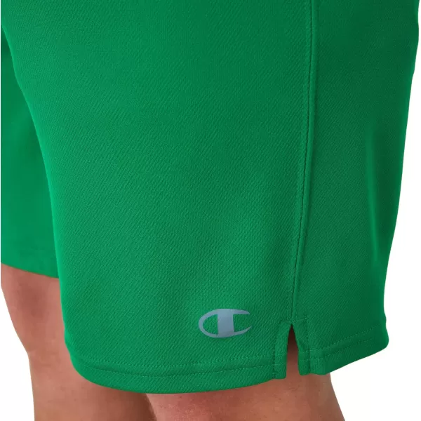 imageChampion Mens Sport Shorts Moisture Wicking Athletic Shorts Gym Shorts Reg Or Big ampamp TallFresh Green Leaf C Logo