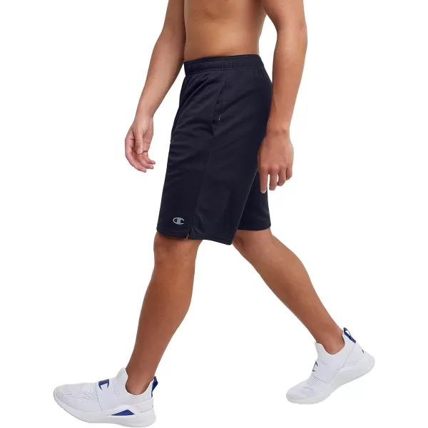 imageChampion Mens Sport Shorts Moisture Wicking Athletic Shorts Gym Shorts Reg Or Big ampamp TallNavy C Logo