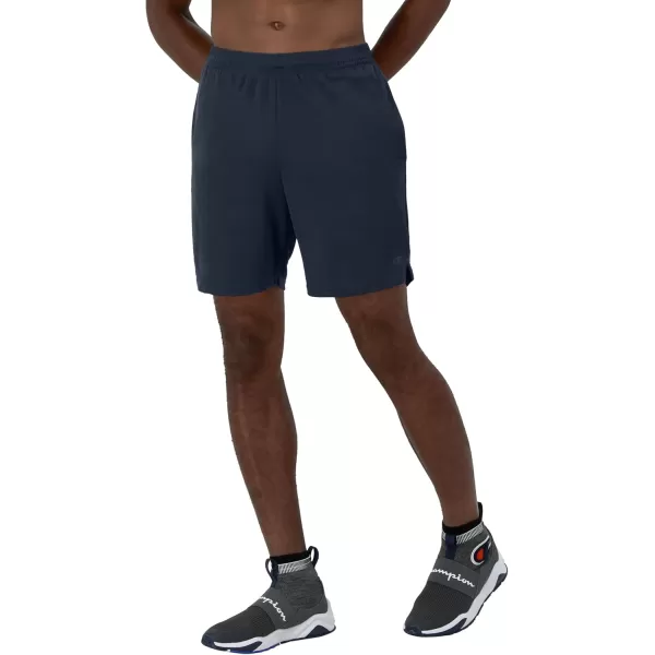 imageChampion Mens Sport Shorts Moisture Wicking Athletic Shorts Gym Shorts Reg Or Big ampamp TallNavy Reflective C