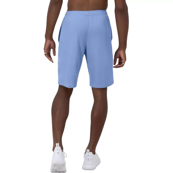 imageChampion Mens Sport Shorts Moisture Wicking Athletic Shorts Gym Shorts Reg Or Big ampamp TallPlaster Blue C Logo