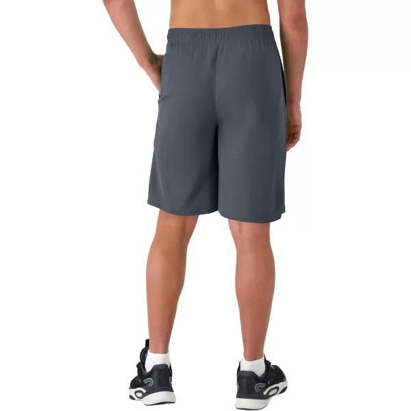 imageChampion Mens Sport Shorts Moisture Wicking Athletic Shorts Gym Shorts Reg Or Big ampamp TallStealth C Logo