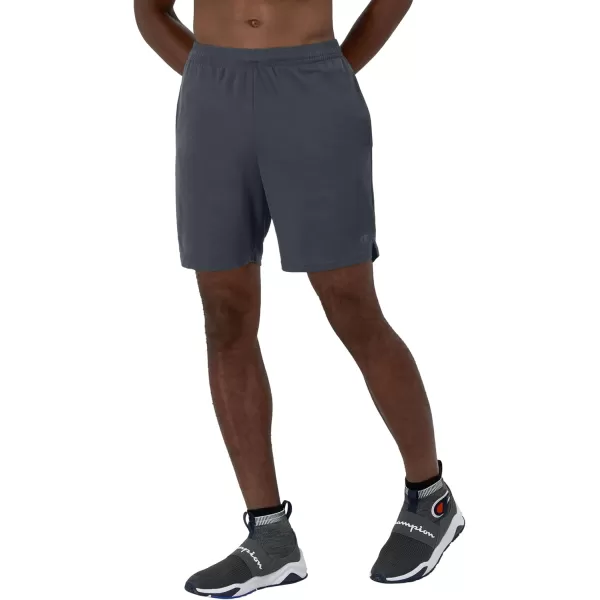 imageChampion Mens Sport Shorts Moisture Wicking Athletic Shorts Gym Shorts Reg Or Big ampamp TallStealth Reflective C