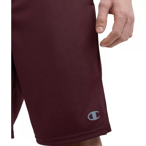 imageChampion Mens Sport Shorts Moisture Wicking Athletic Shorts Gym Shorts Reg Or Big ampamp TallTeam Maroon C Logo