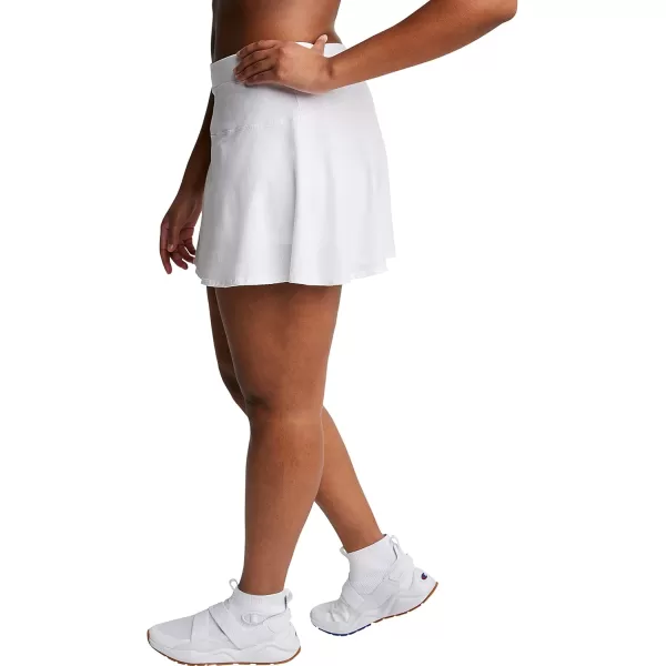 imageChampion Womens City Sport Flounce Skort with BuiltIn 3quot Inseam ShortsWhite