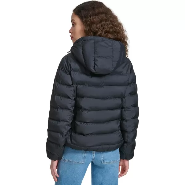 imageChampion Womens Quilted Coat Packable Puffer Jacket with HoodBlack