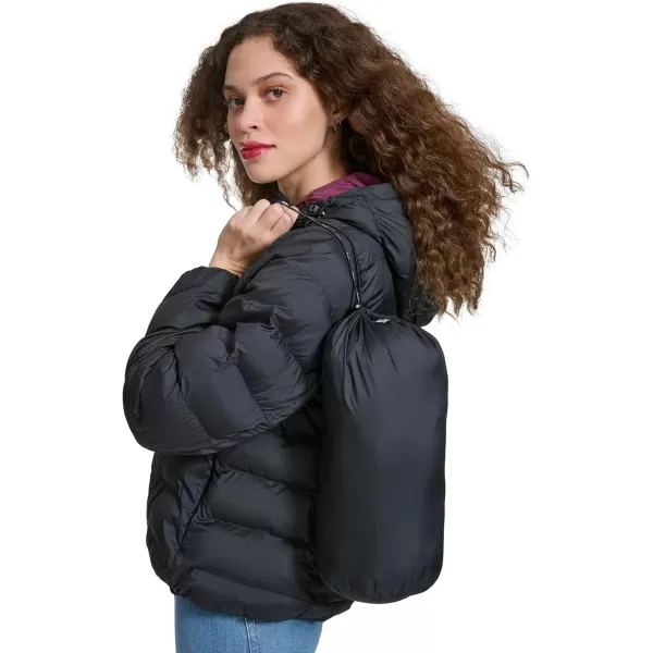 imageChampion Womens Quilted Coat Packable Puffer Jacket with HoodBlack