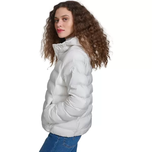 imageChampion Womens Quilted Coat Packable Puffer Jacket with HoodMarshmallow