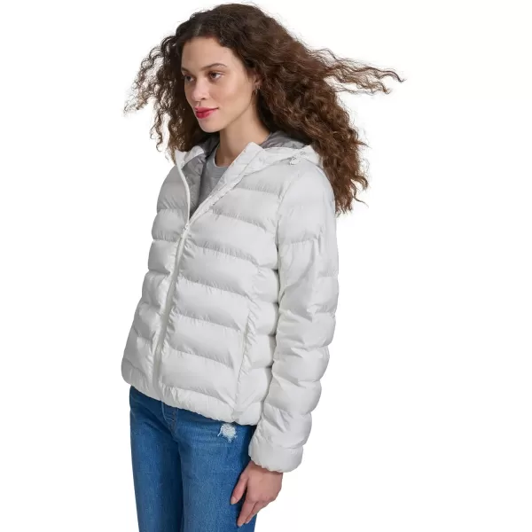 imageChampion Womens Quilted Coat Packable Puffer Jacket with HoodMarshmallow