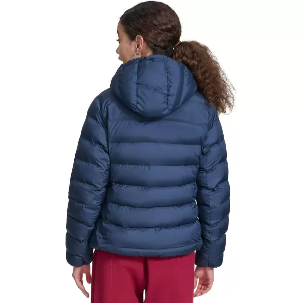 imageChampion Womens Quilted Coat Packable Puffer Jacket with HoodNavy
