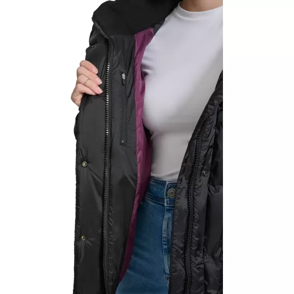imageChampion Womens Quilted MidWeight Puffer Jacket with HoodBlack
