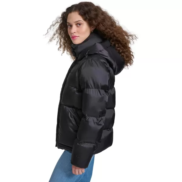 imageChampion Womens Quilted MidWeight Puffer Jacket with HoodBlack
