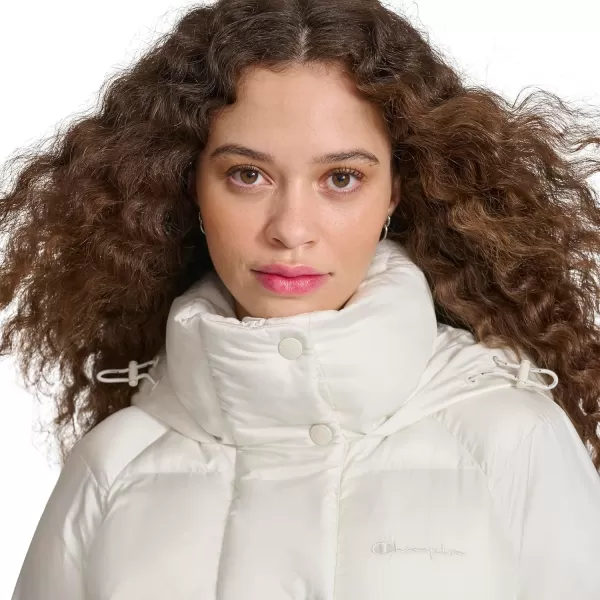 imageChampion Womens Quilted MidWeight Puffer Jacket with HoodMarshmallow