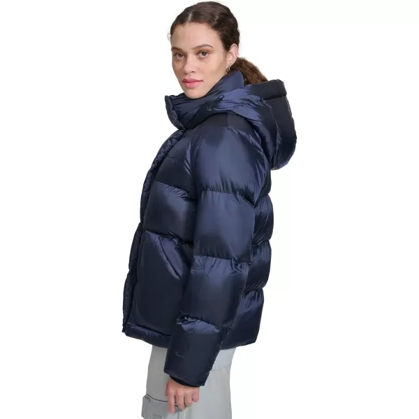 imageChampion Womens Quilted MidWeight Puffer Jacket with HoodNavy