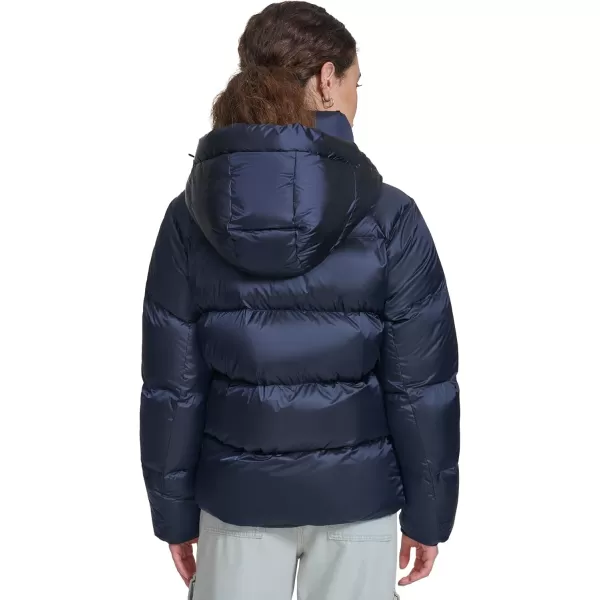 imageChampion Womens Quilted MidWeight Puffer Jacket with HoodNavy