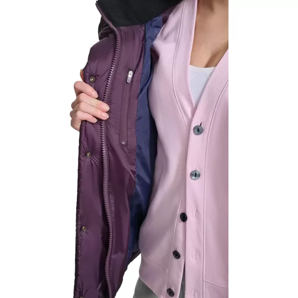 imageChampion Womens Quilted MidWeight Puffer Jacket with HoodPlum Perfect
