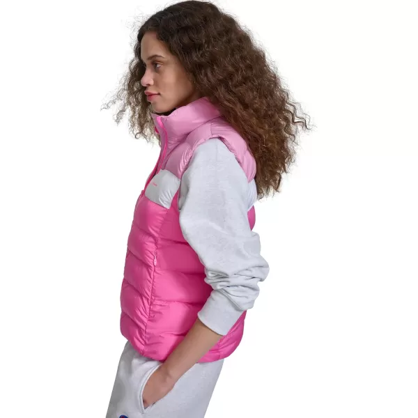 imageChampion Womens Quilted Packable Puffer VestPink Combo
