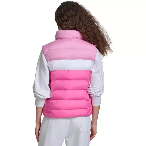 imageChampion Womens Quilted Packable Puffer VestPink Combo