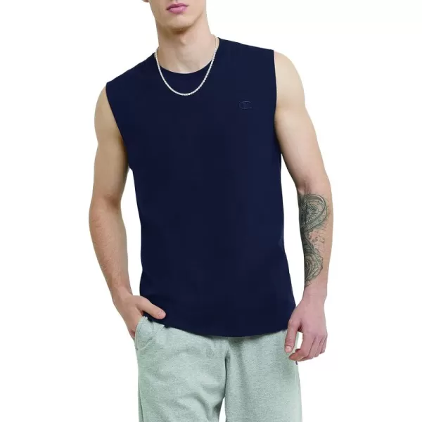 imageChampion Mens Big and Tall Sleeveless Tank Top ShirtsNavy