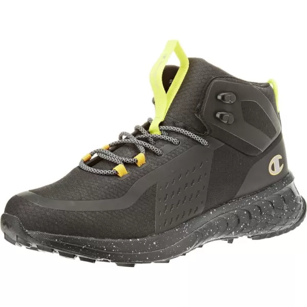 imageChampion Mens Rally Pro SneakerNero Giallo Giallo Zolfo Kk001