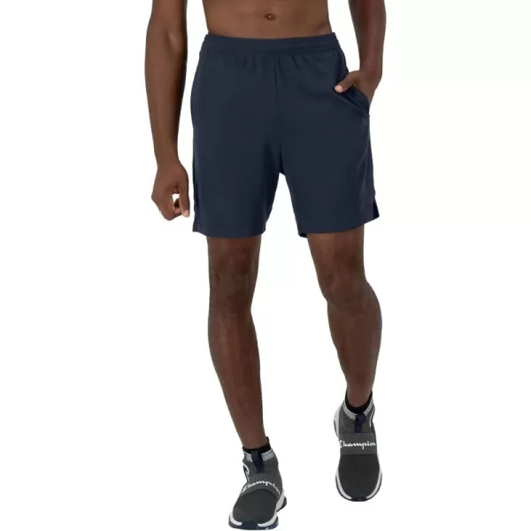 imageChampion Mens Sport Shorts Moisture Wicking Athletic Shorts Gym Shorts Reg Or Big ampamp TallNavy Reflective C