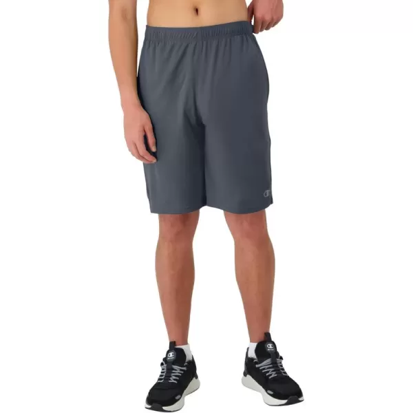 imageChampion Mens Sport Shorts Moisture Wicking Athletic Shorts Gym Shorts Reg Or Big ampamp TallStealth C Logo