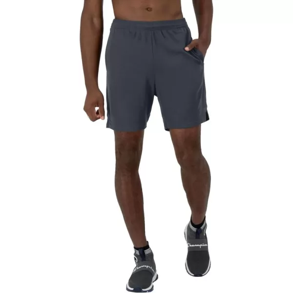 imageChampion Mens Sport Shorts Moisture Wicking Athletic Shorts Gym Shorts Reg Or Big ampamp TallStealth Reflective C