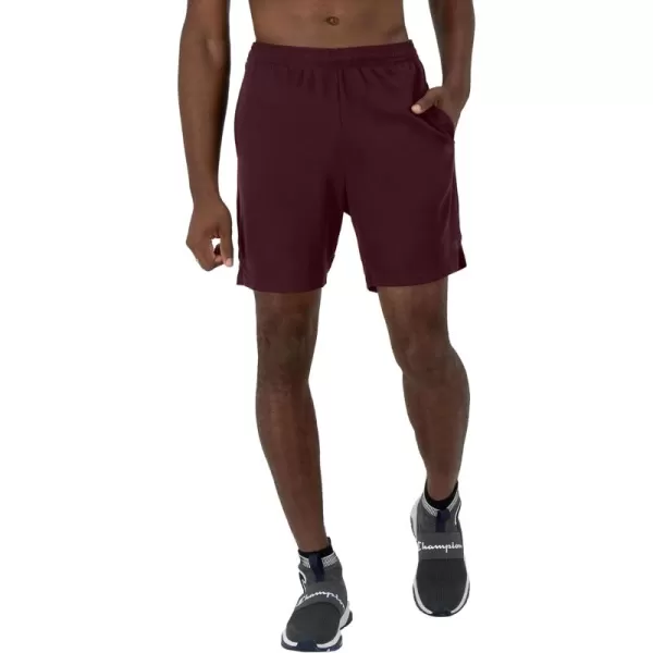 imageChampion Mens Sport Shorts Moisture Wicking Athletic Shorts Gym Shorts Reg Or Big ampamp TallTeam Maroon Reflective C