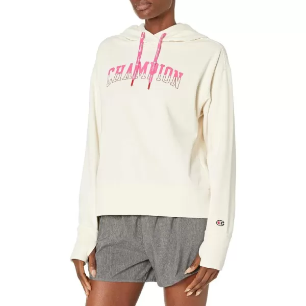 imageChampion Womens Game Day Hoodie Block LogoNatural586qla