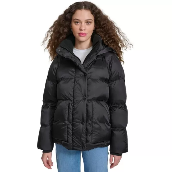 imageChampion Womens Quilted MidWeight Puffer Jacket with HoodBlack