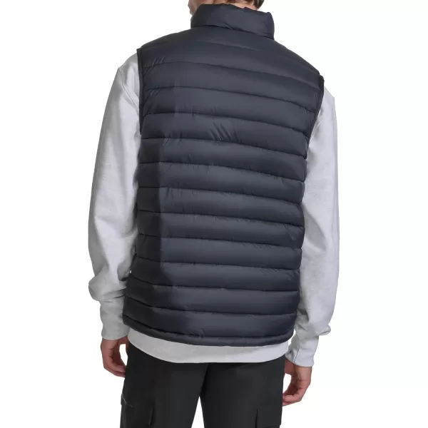 imageChampion Mens Packable Puffer Vest with Stand CollarBlack