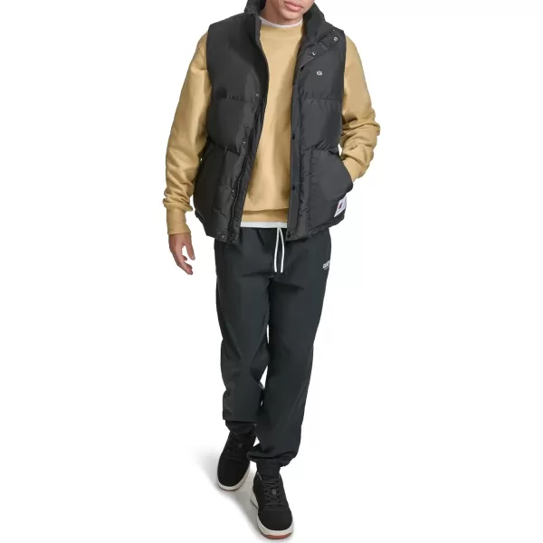 imageChampion Mens Puffer Vest with LogoBlack