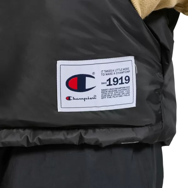 imageChampion Mens Puffer Vest with LogoBlack
