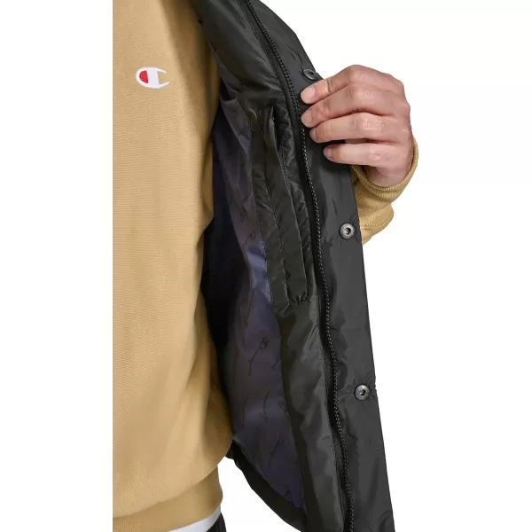 imageChampion Mens Puffer Vest with LogoBlack