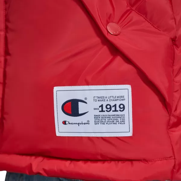 imageChampion Mens Puffer Vest with LogoChili Pepper