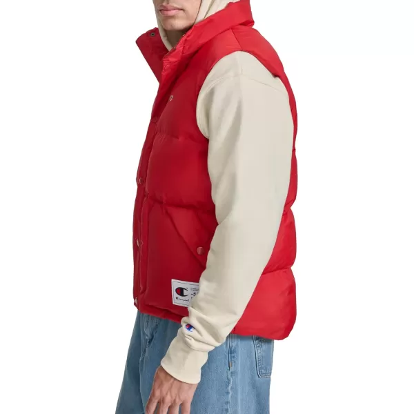 imageChampion Mens Puffer Vest with LogoChili Pepper