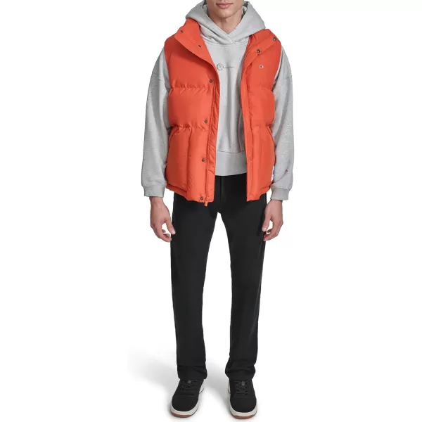 imageChampion Mens Puffer Vest with LogoOrange