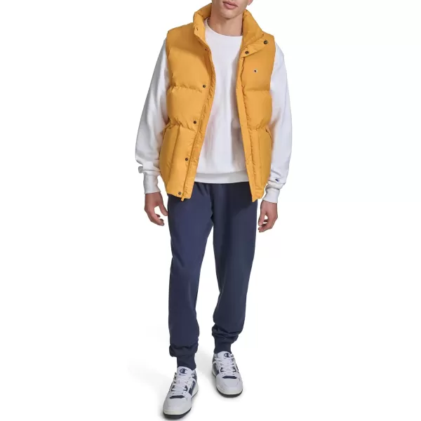 imageChampion Mens Puffer Vest with LogoSunflower