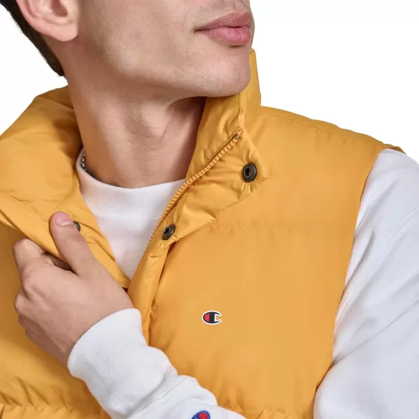 imageChampion Mens Puffer Vest with LogoSunflower