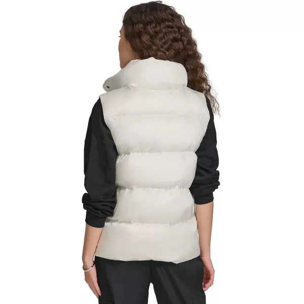imageChampion Womens Satin Quilted Puffer Vest with Stand CollarMarshmallow