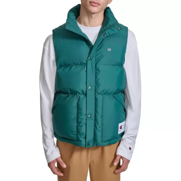 imageChampion Mens Puffer Vest with LogoRainforest