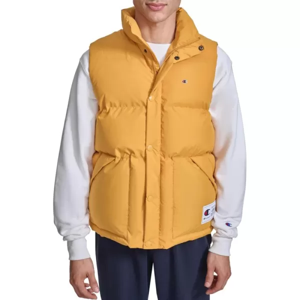 imageChampion Mens Puffer Vest with LogoSunflower