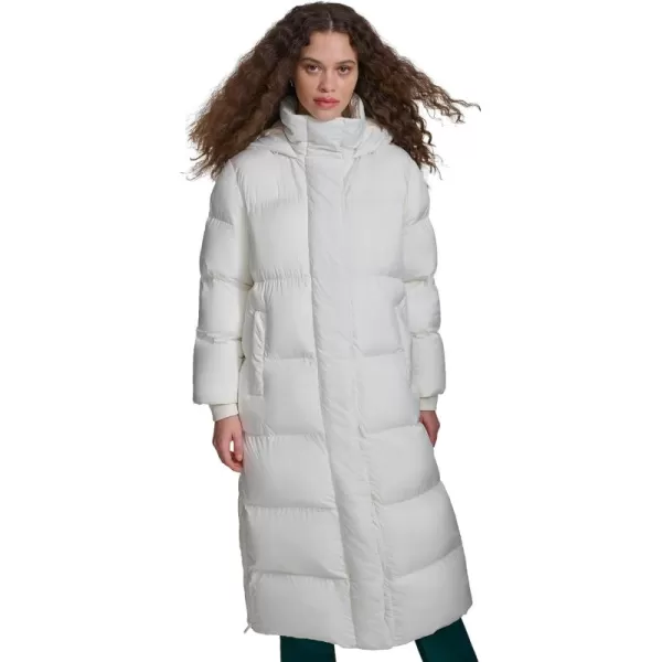 imageChampion Womens Extra Long Quilted Puffer Jacket with HoodMarshmallow